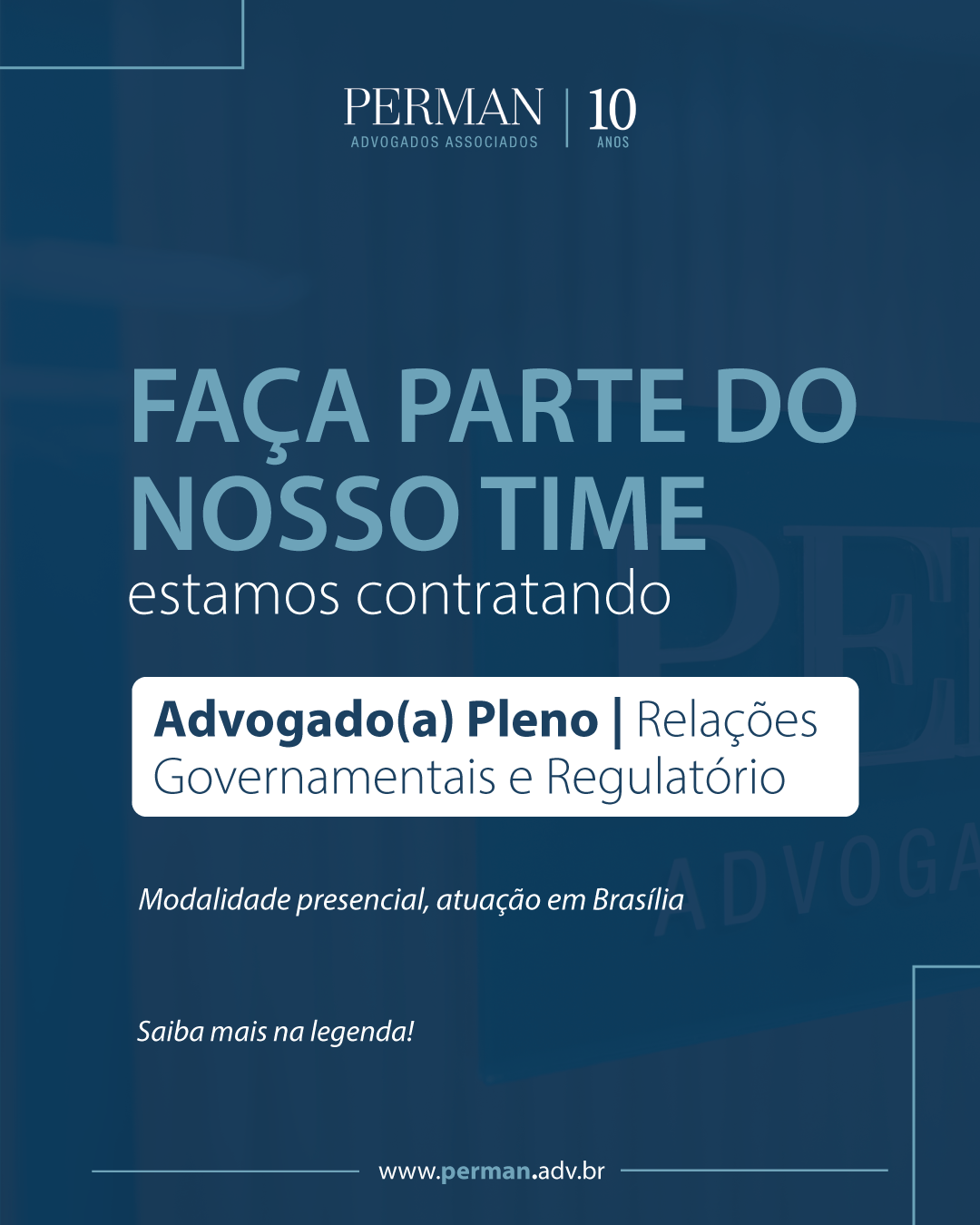 Perman Advogados_vaga relações governamentais